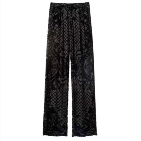 *SOLD SOLD* Authentic Balmain x H&M Velvet Pants - Picture 2 of 7